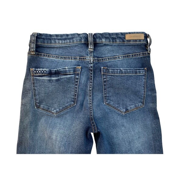 Blank NYC Women's size 26 The Great Jones Skinny Ripped Cuff Jeans Mid Rise - Picture 9 of 11